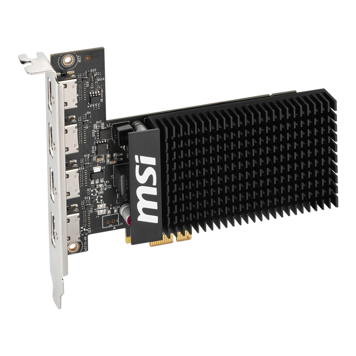 MSI GeForce GT 710 2GB GDDR3 4x HDMI PCIe Graphics Card tl:2779e982