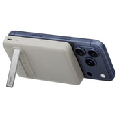 Belkin BoostCharge Slim Magnetic 10K Power Bank with Stand Sand