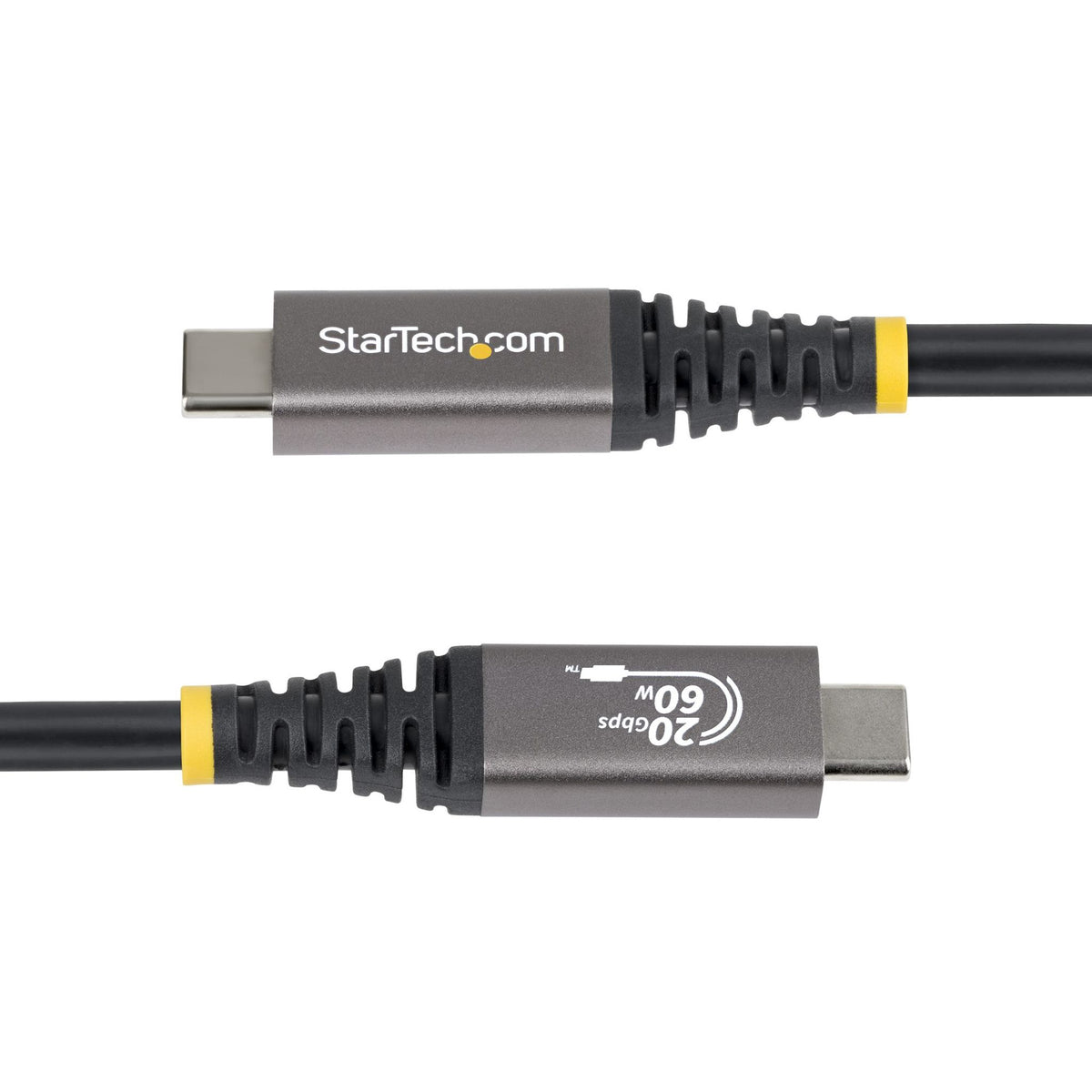StarTech.com 3m USB4 Cable 20Gbps 60W PD 4K120Hz DP 2.1 TPE Jacket Black USB-C