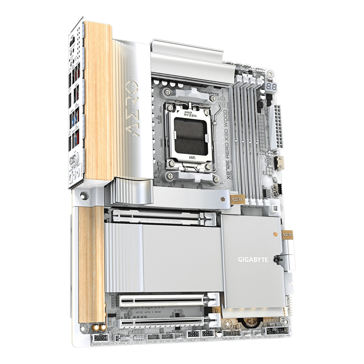 Gigabyte X870E AORUS XTREME WOOD AM5 DDR5 256GB USB4 Wi-Fi 7 PCIe 5.0 M.2 HDMI ATX Motherboard tl:9d7bf070