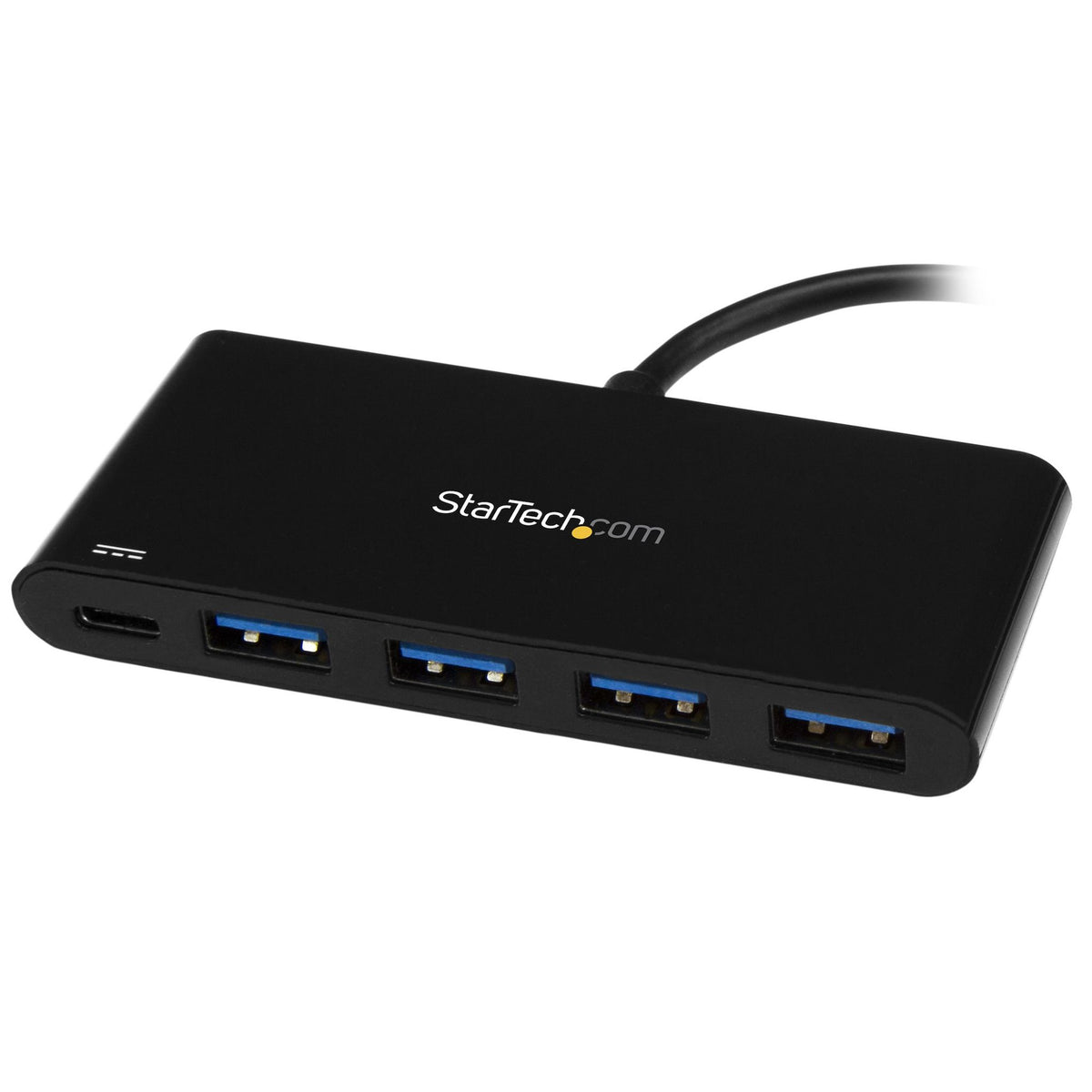 StarTech.com USB-C Hub 4 USB 3.0 Ports External Black