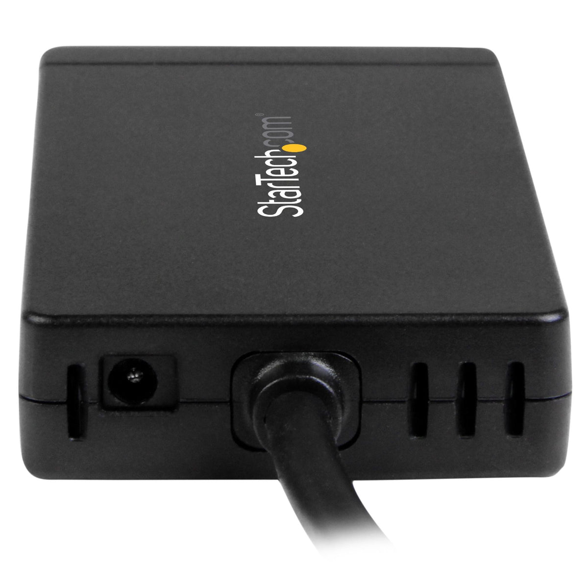 StarTech USB-C Combo Hub 3 USB 3.0 Ports 1 Ethernet Port Black