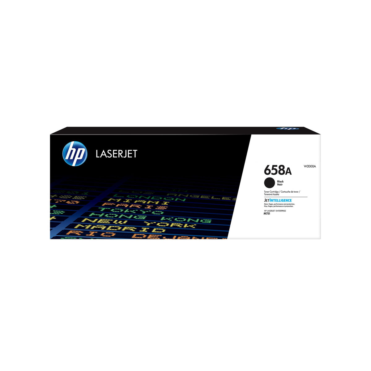 HP 658A Black LaserJet Toner Cartridge