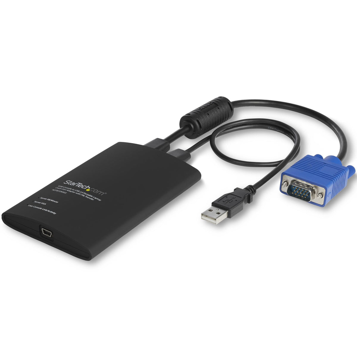 StarTech USB KVM Crash Cart Adapter VGA USB File Transfer 1920x1200 60Hz