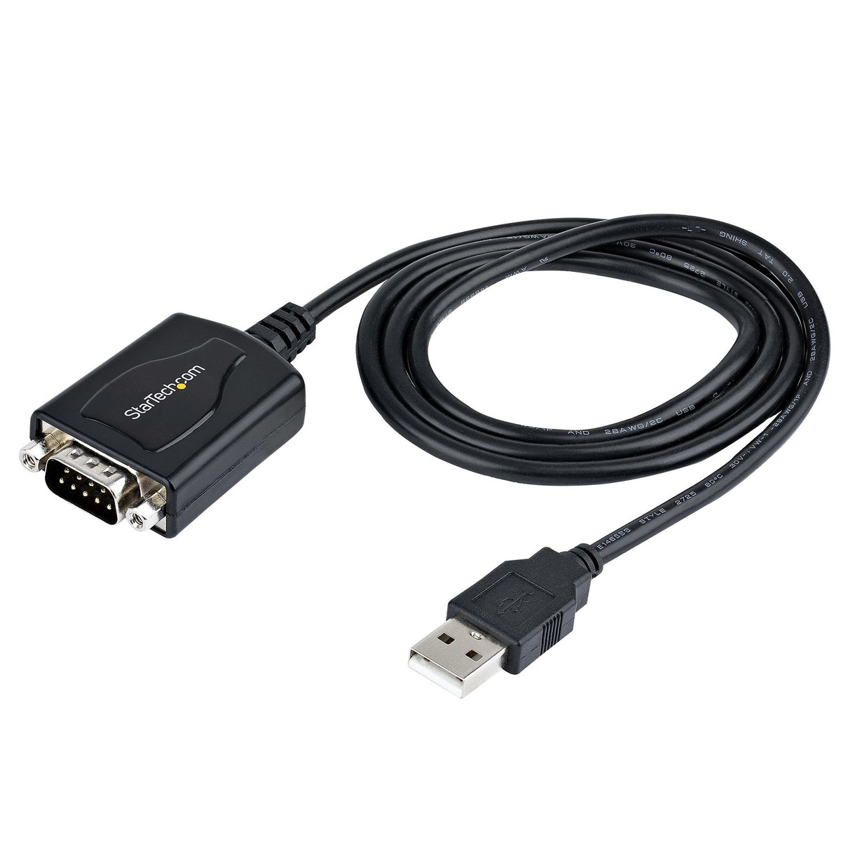 StarTech USB to DB9 Serial Cable 1m RS232 Converter Adapter