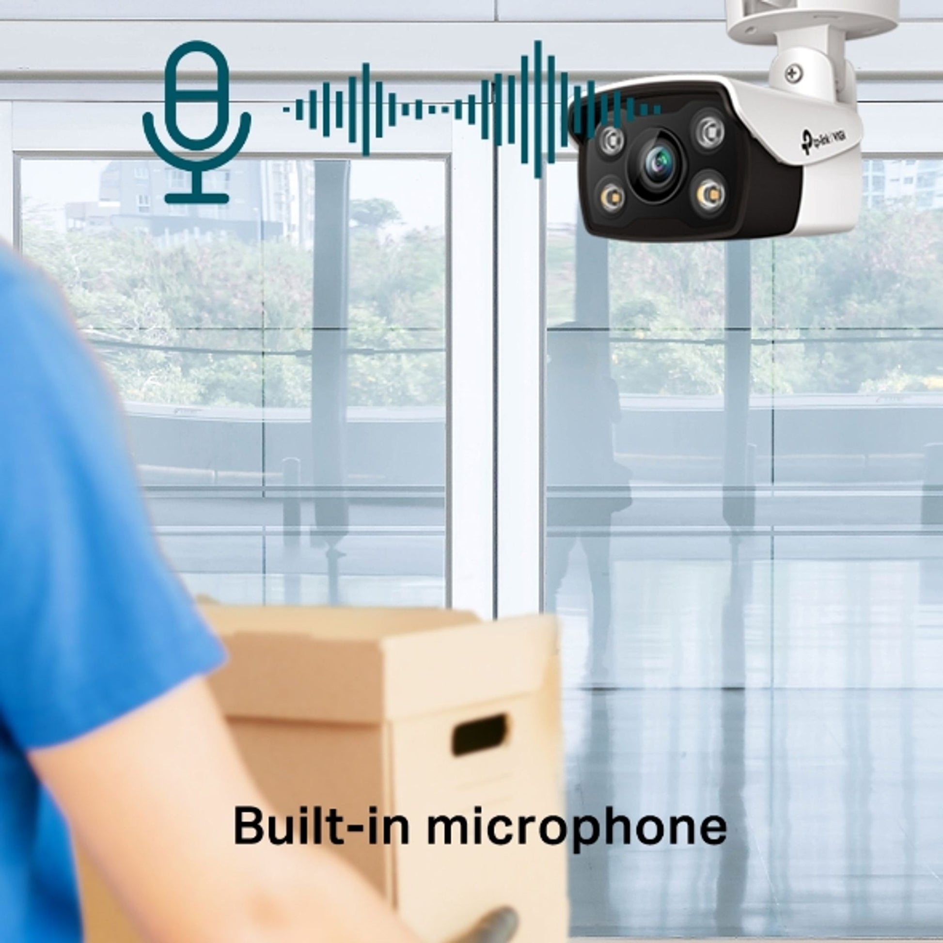 TP-Link VIGI C330 3MP 2.8mm Lens Outdoor Full-Color Bullet Camera Smart Detection tl:e1bff6c5