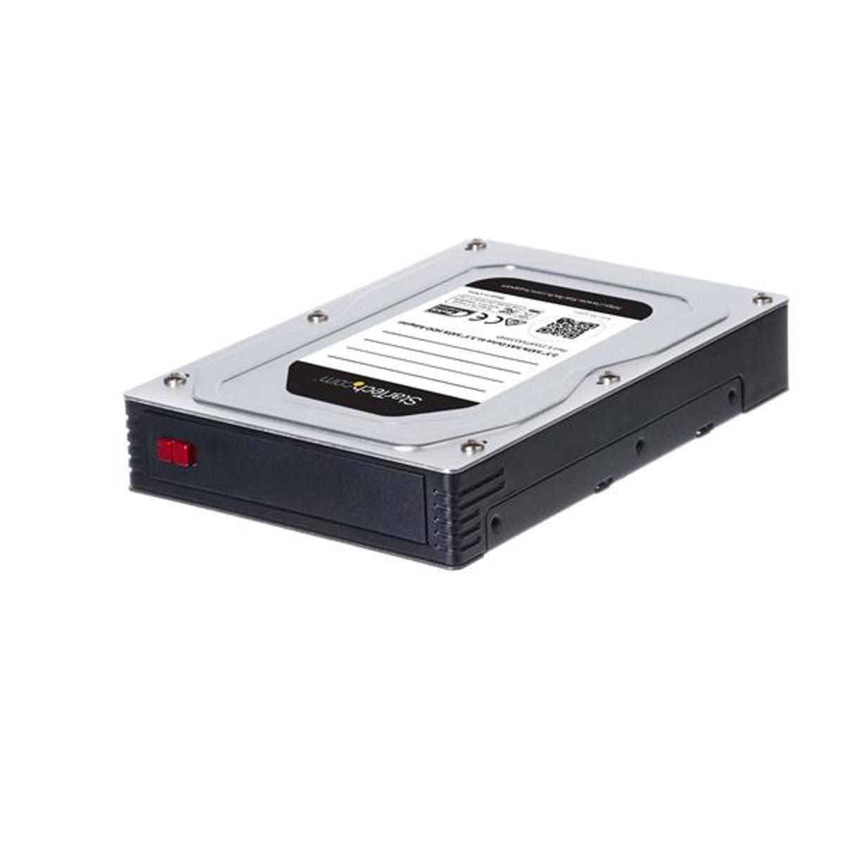 StarTech.com 3.5" SATA/600 SAS Drive Bay Adapter Silver/Black