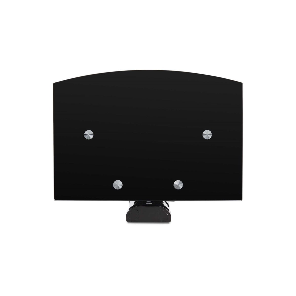 StarTech.com Dual Floating AV Shelves Black Tempered Glass 7kg Per Shelf