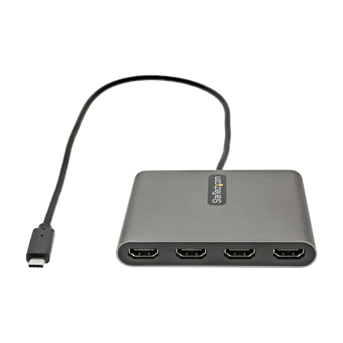 StarTech.com USB C to Quad HDMI Adapter 4x 1080p 60Hz 2ch Audio USB Powered 1m