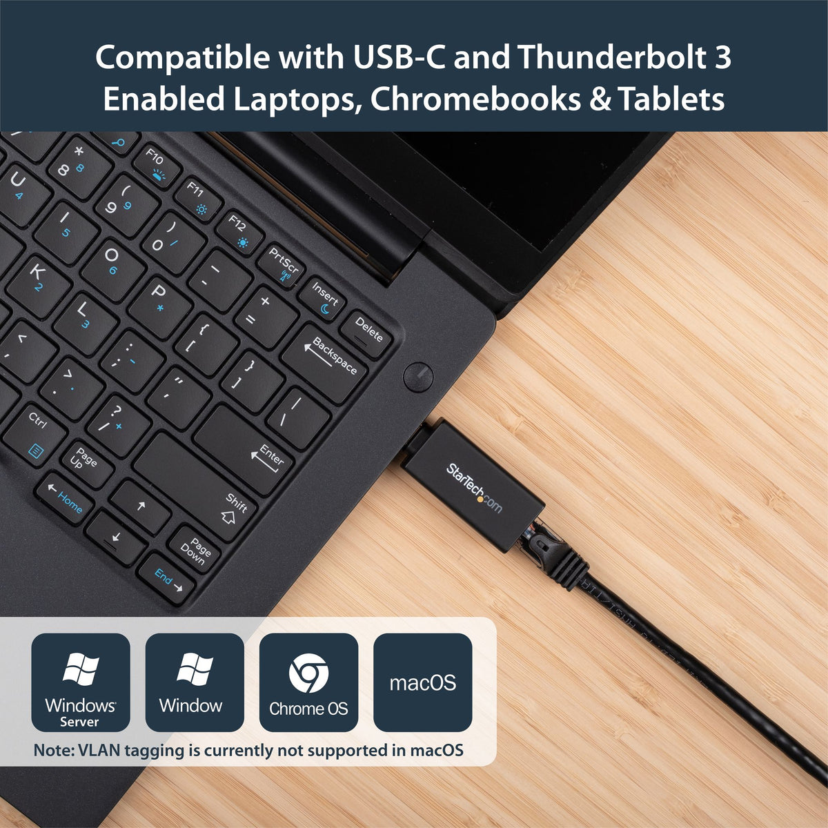 StarTech.com Gigabit Ethernet Adapter USB-C 1Port 10/100/1000Base-T