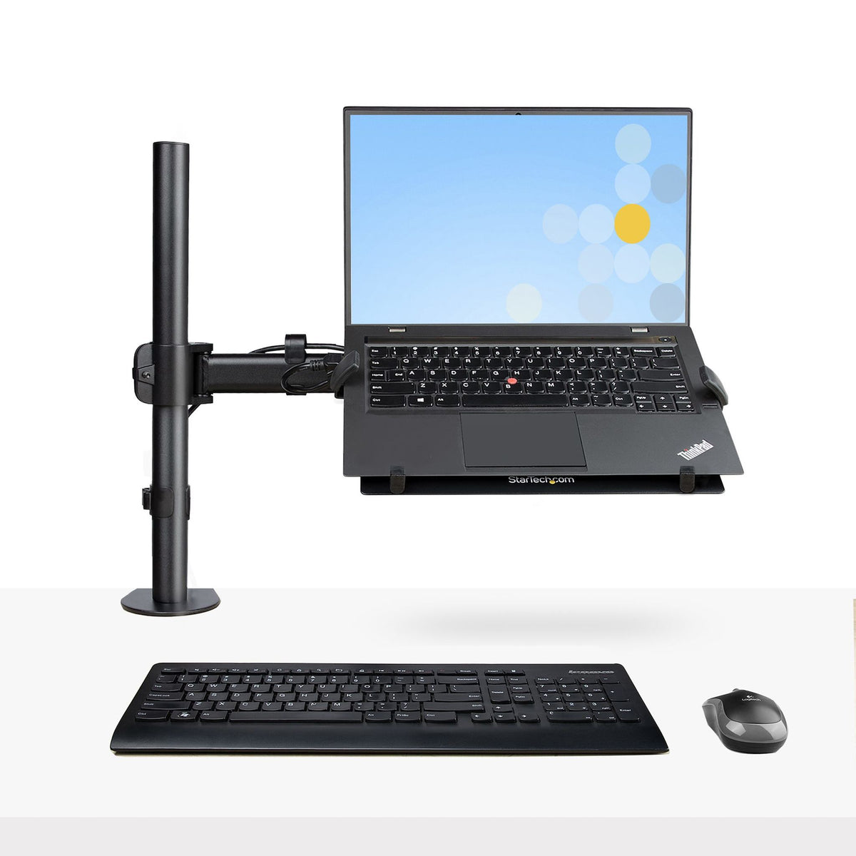 StarTech.com Laptop Desk Mount VESA 34" 8kg Monitor Arm Tray