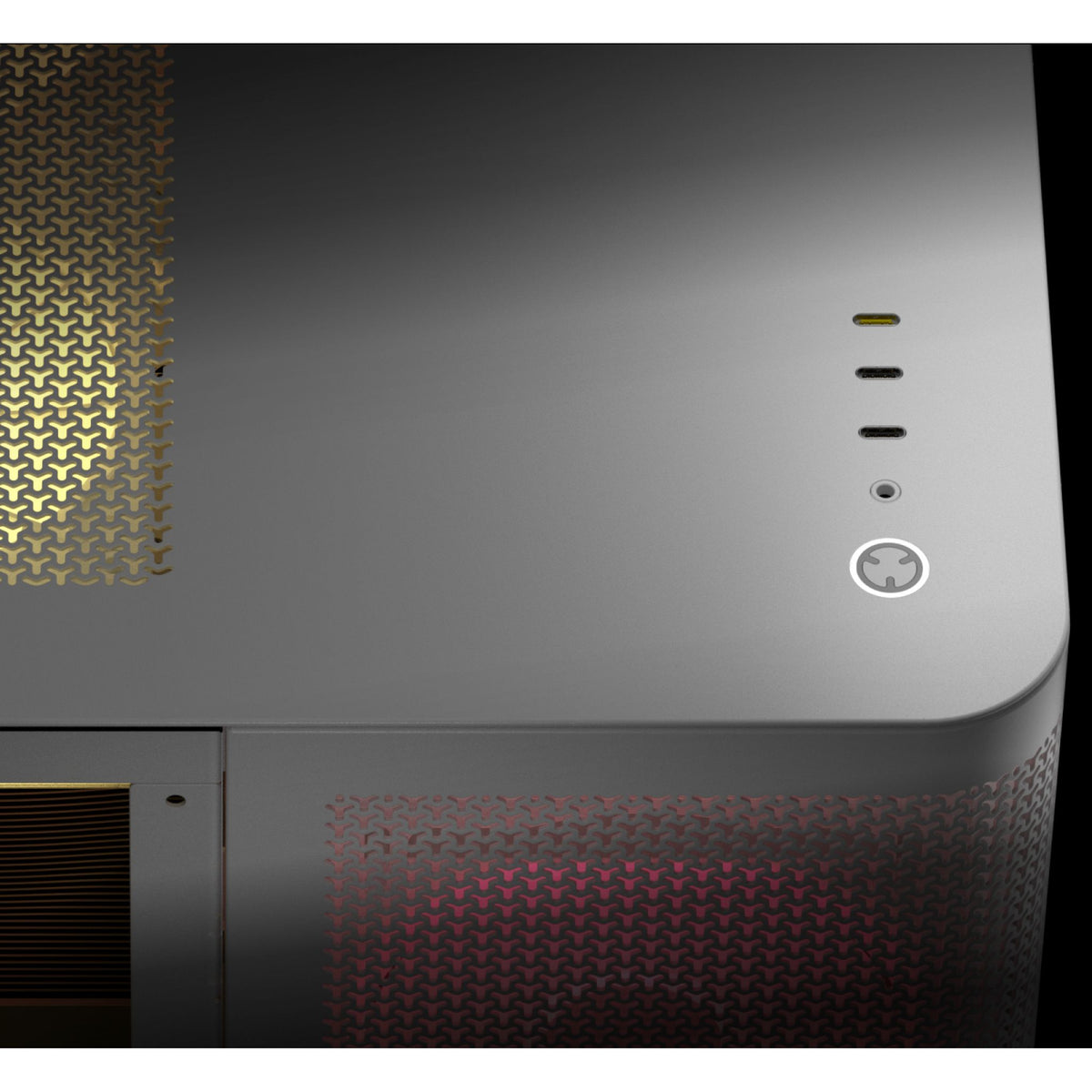 Corsair AIR 5400 LX-R RGB Triple Chamber White Mid-Tower ATX E-ATX Case 360GPU 180CPU 360RAD USB-C tl:f73b3fe9