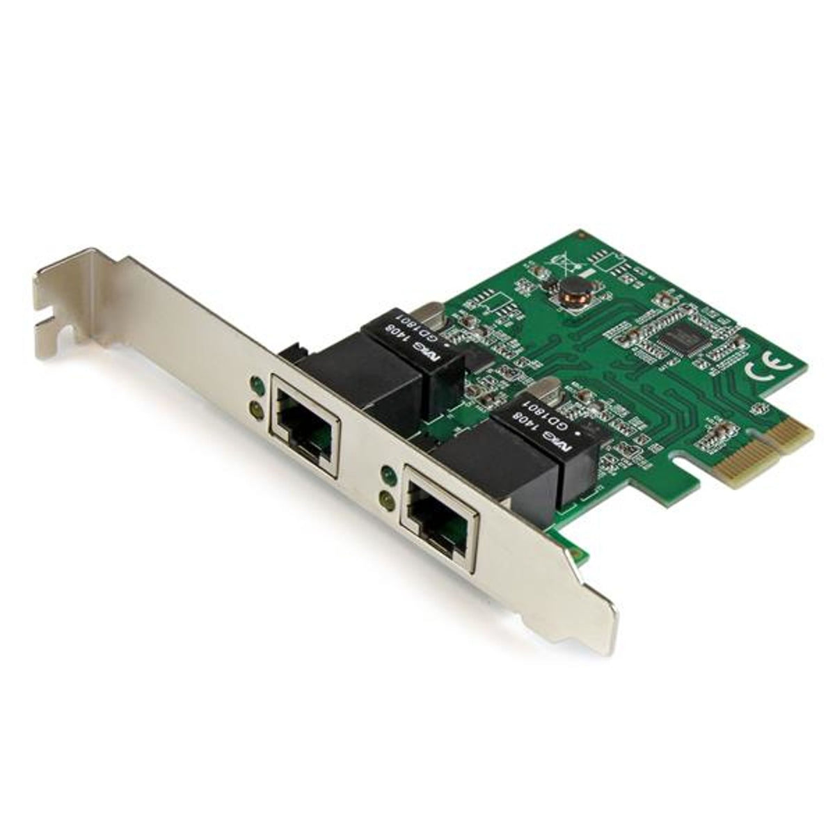 StarTech.com Gigabit Ethernet Card PCI Express x1 2Port 10/100/1000Base-T