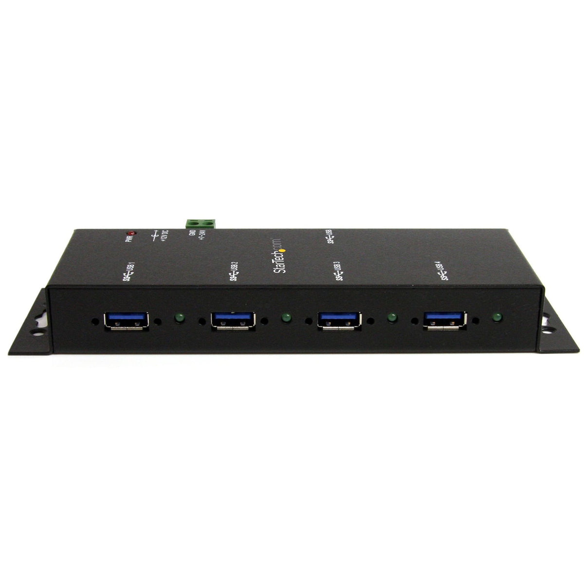StarTech 4-Port Industrial USB 3.0 Hub 5Gbps Mountable Rugged