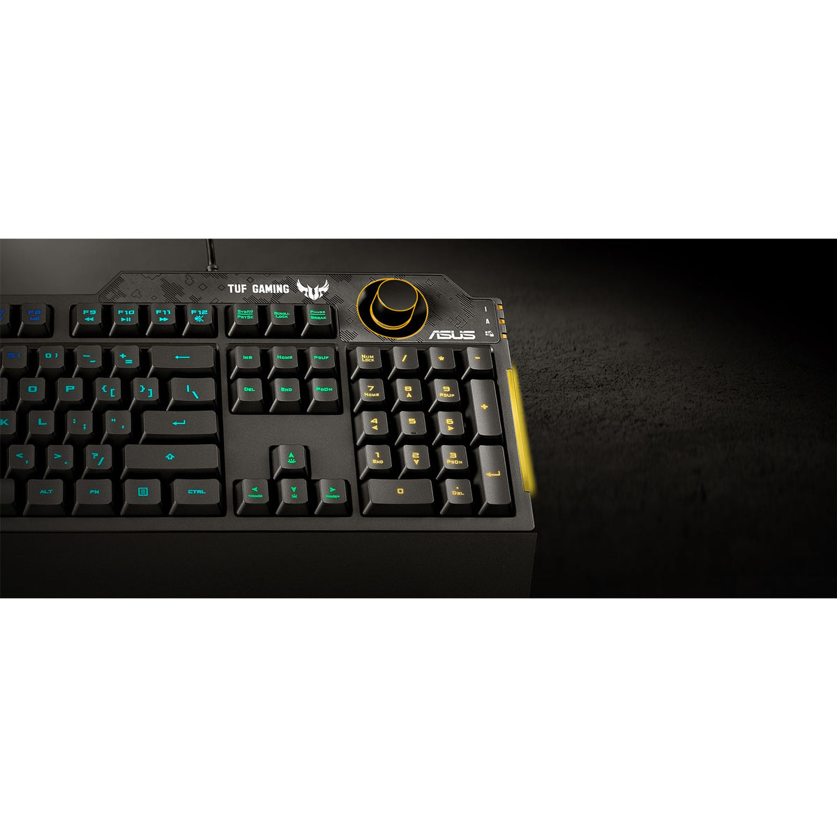 ASUS RA04 TUF GAMING K1 RGB Keyboard Volume Knob 19 Key Rollover Spill Resist... tl:a0a75a45