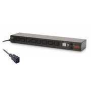 APC NetShelter Switched Rack PDU 1U 3.7kW 230V 16A 8 C13 Outlets C20 Cord
