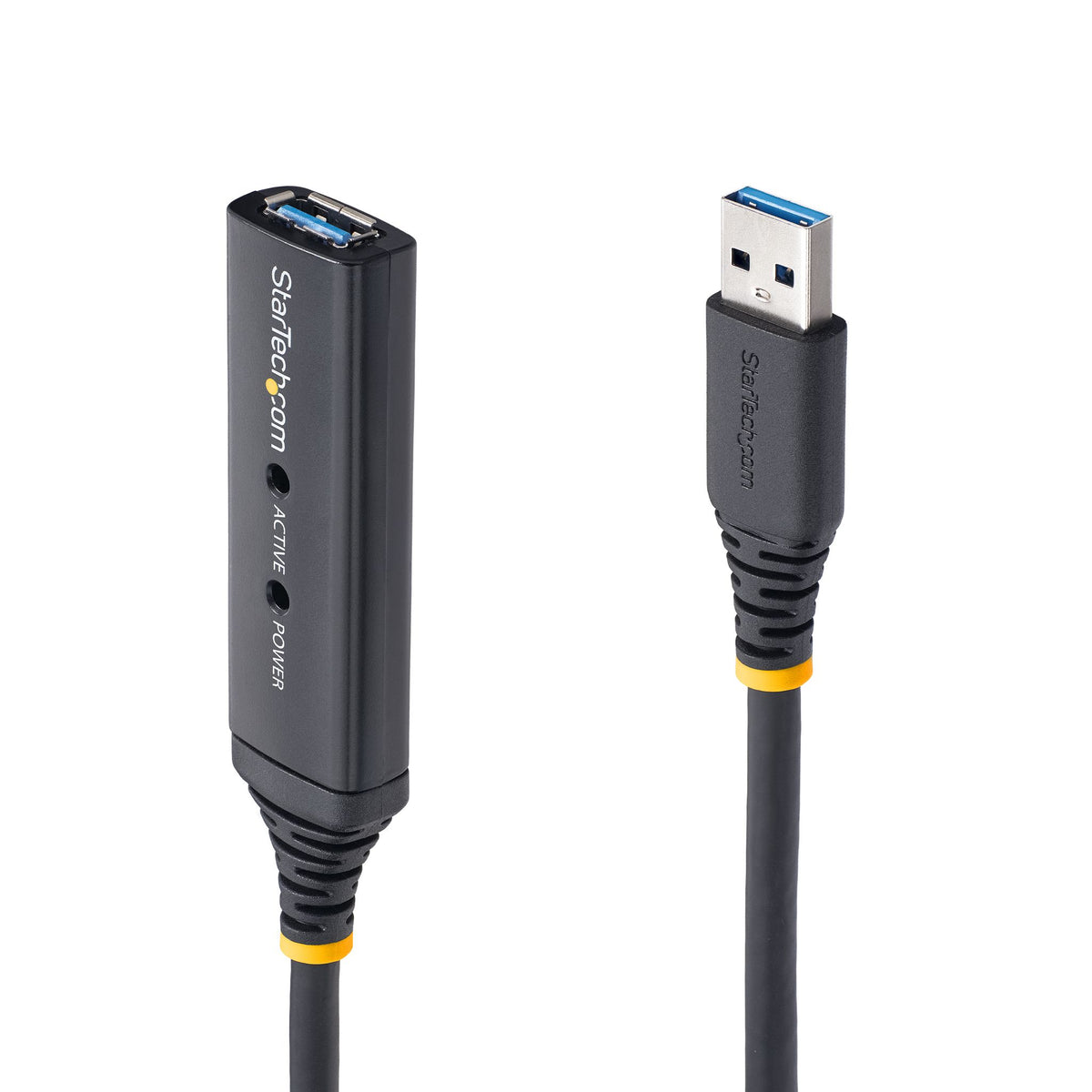 StarTech USB 3.0 Active Extension Cable 5M M/F Black