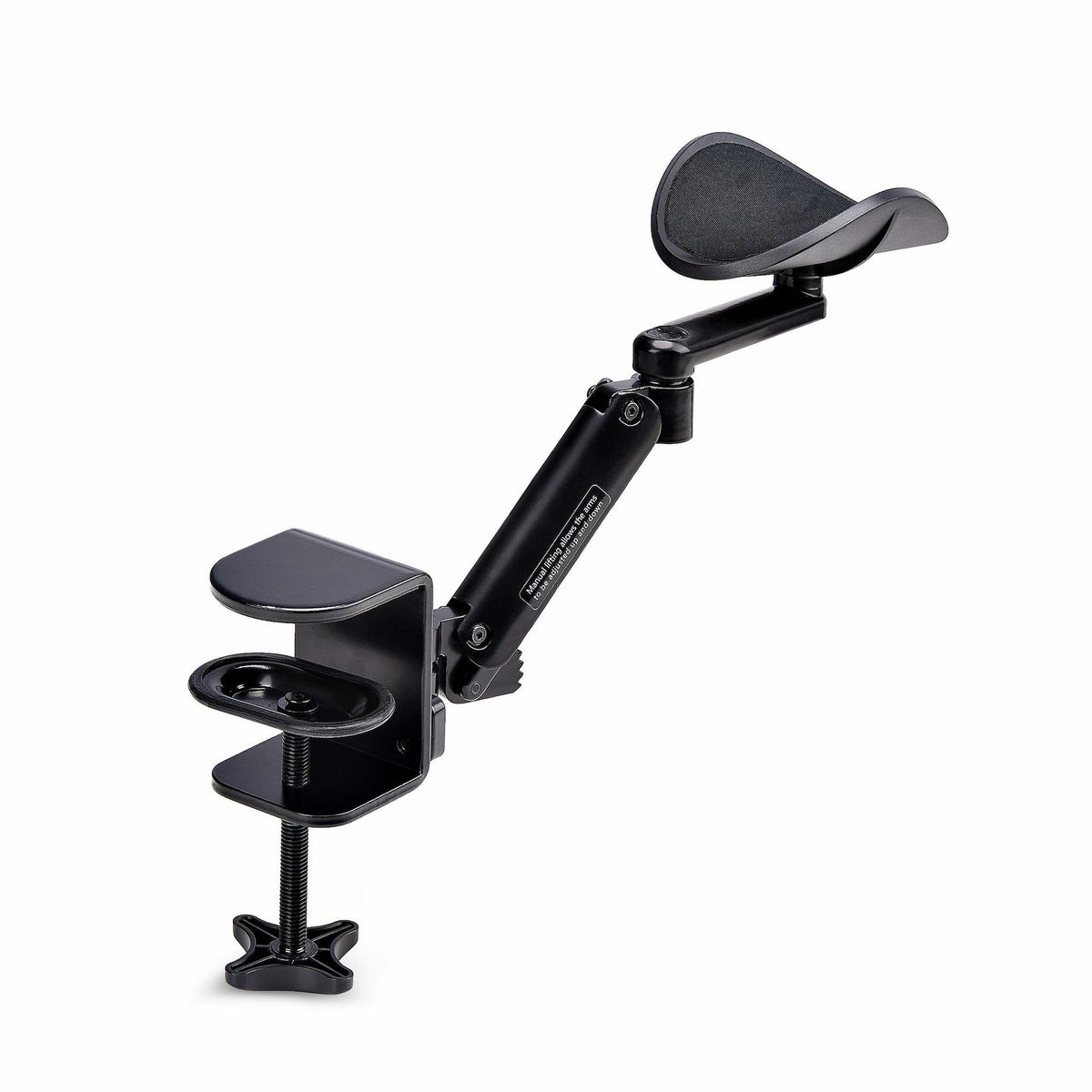 StarTech.com Adjustable Arm Rest 360-Degree Rotation Clamp-On Ergonomic Office