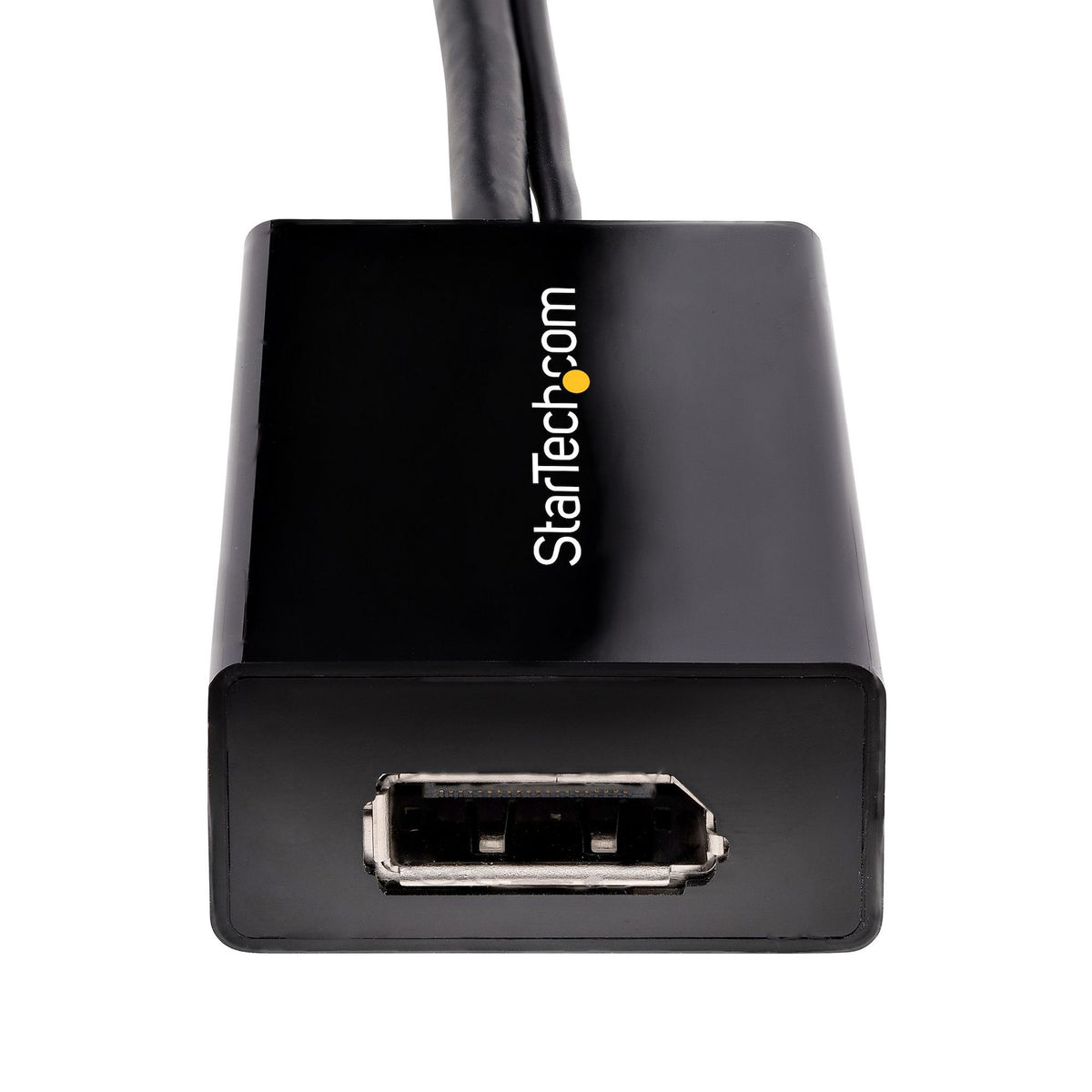 StarTech.com DVI to DisplayPort Adapter with USB Power 1920x1200 DP 1.2 Black