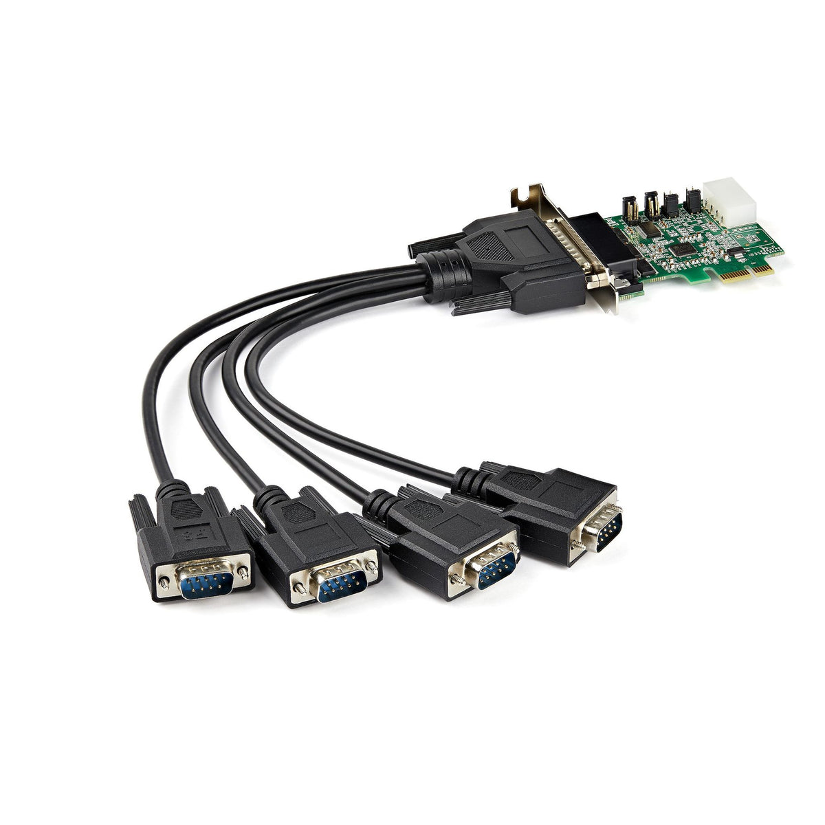 StarTech.com Multiport Serial Adapter PCI Express x1 4x DB-9 RS-232 921.60