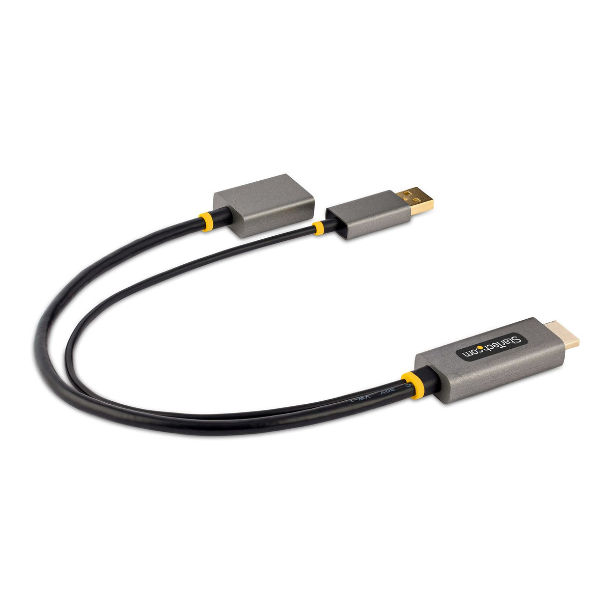 StarTech.com 1ft HDMI to DisplayPort Adapter 4K 60Hz HDR USB Powered