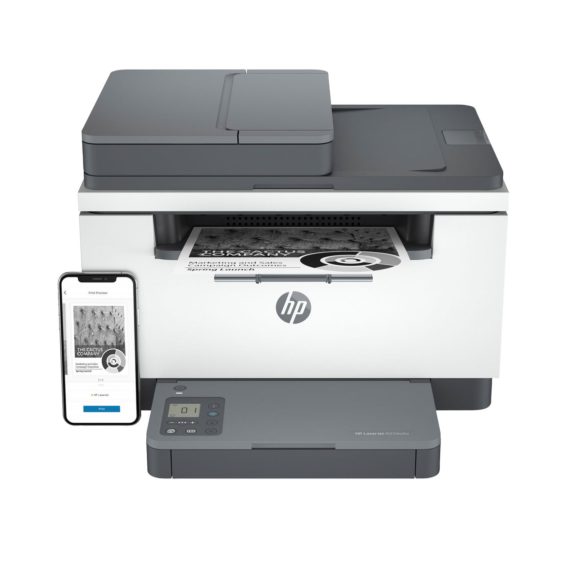 HP LaserJet M234sdw 30ppm Mono Wireless Multifunction Printer