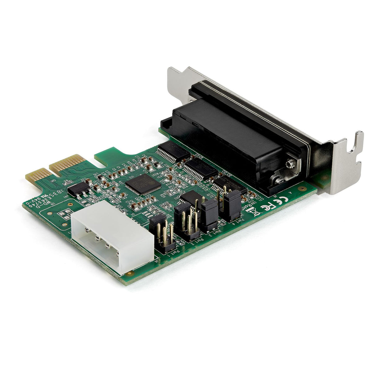 StarTech.com Multiport Serial Adapter PCI Express x1 4x DB-9 RS-232 921.60