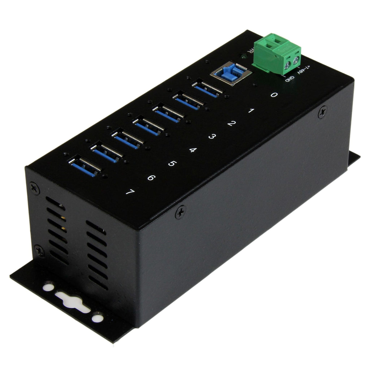 StarTech 7-Port Industrial USB 3.0 Hub 5Gbps