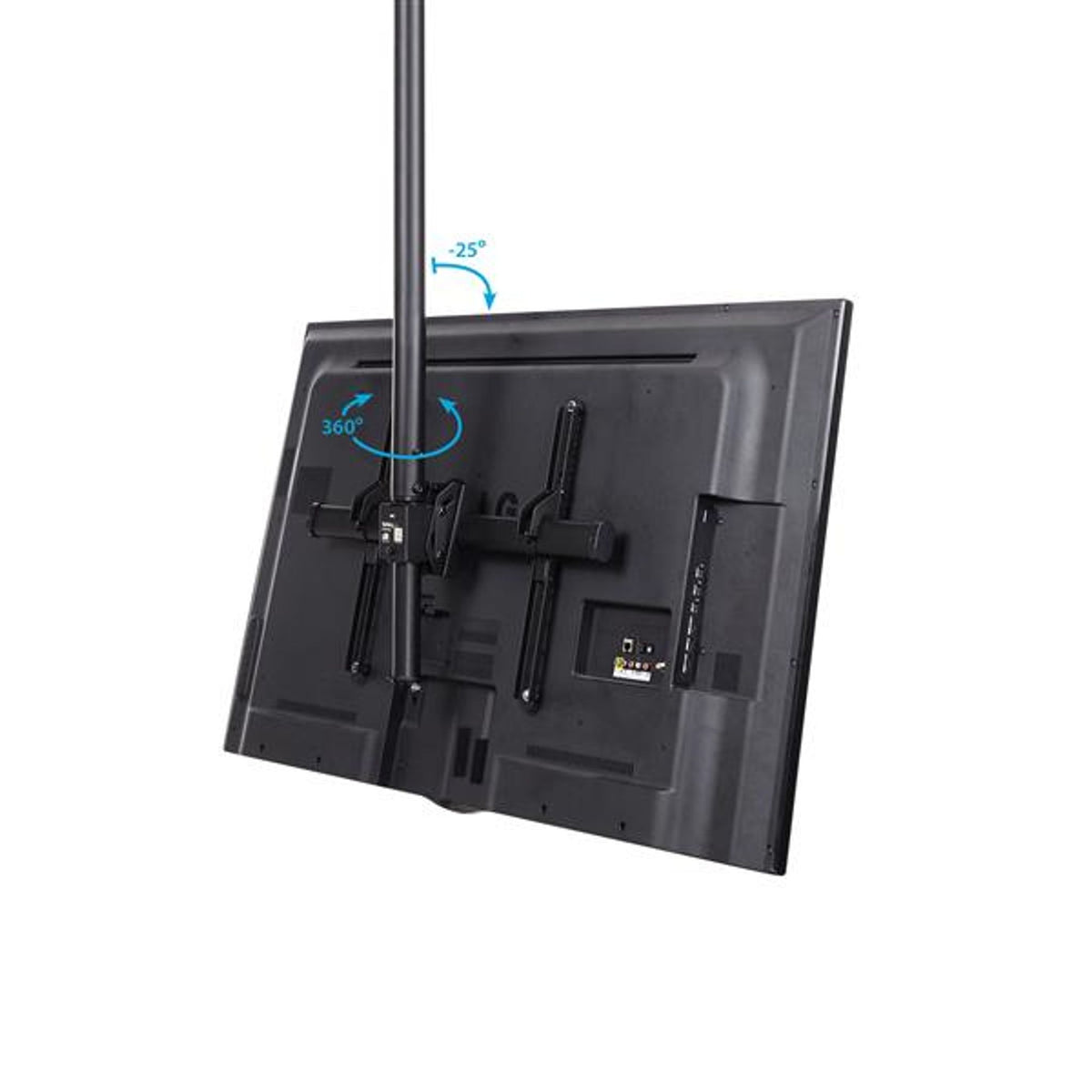StarTech.com Full-Motion Ceiling Mount 32-75" VESA 50-400 50kg Telescopic Pole