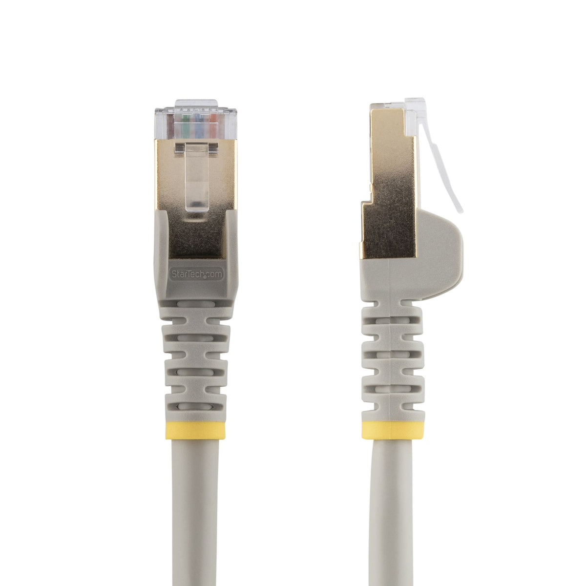 StarTech CAT6A 10m Grey 10GbE Shielded PoE Ethernet Cable