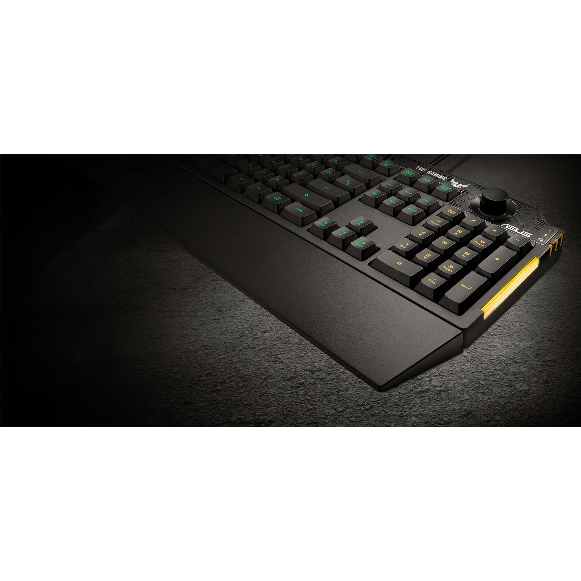 ASUS RA04 TUF GAMING K1 RGB Keyboard Volume Knob 19 Key Rollover Spill Resist... tl:a08b2b43