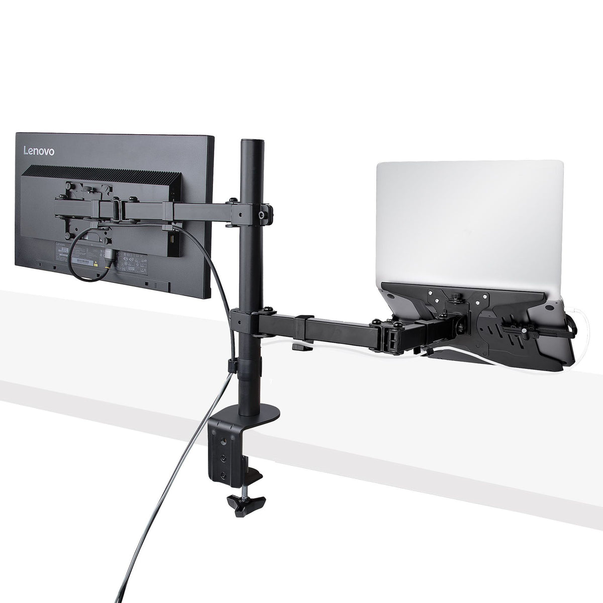 StarTech.com Monitor Arm with Laptop Tray 32" 8kg VESA 75x75/100x100