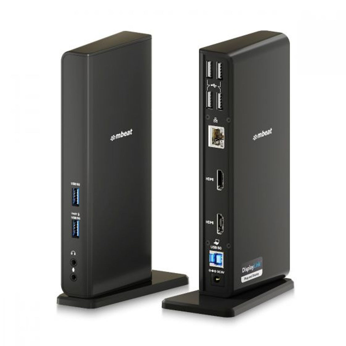mbeat USB-C/A Dual HDMI DisplayLink Docking Station 1080p 60Hz USB-A USB-B 3.0 tl:2af2c735