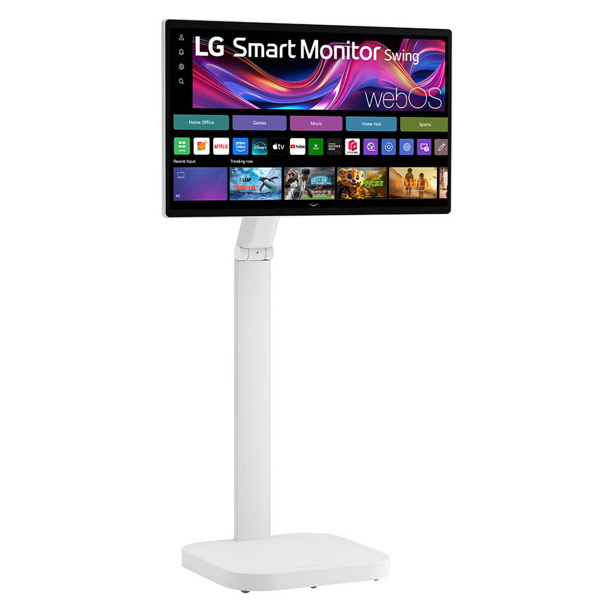 LG 32U889SA-W 32" 4K IPS Smart Touchscreen Monitor HDMI USB USB-C
