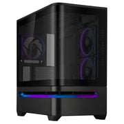 ASUS Prime AP202 Black Tempered Glass MicroATX Case
