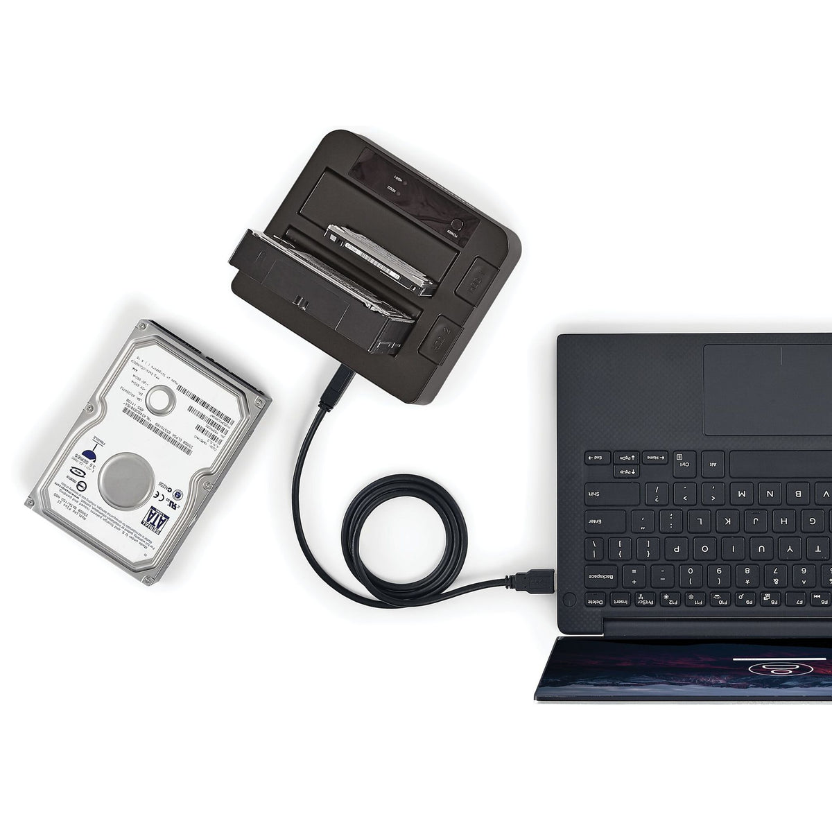StarTech.com Dual-Bay USB 10Gbps SATA Hard Drive Dock 2.5/3.5" SSD/HDD
