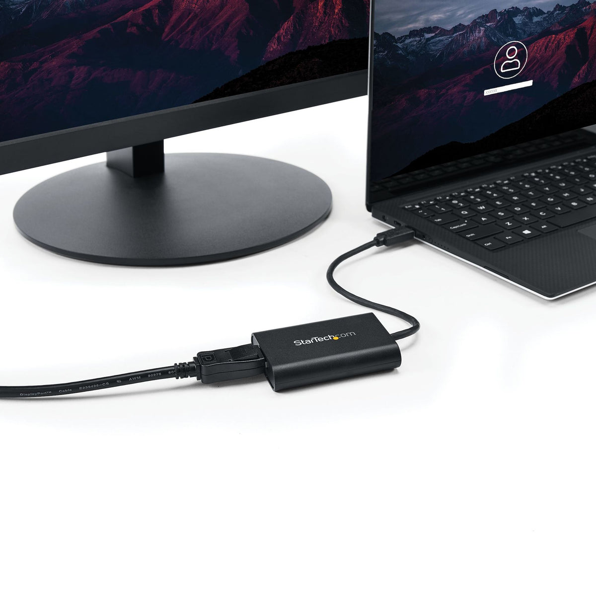 StarTech.com USB 3.0 to DisplayPort Adapter 4K 30Hz Monitor Converter