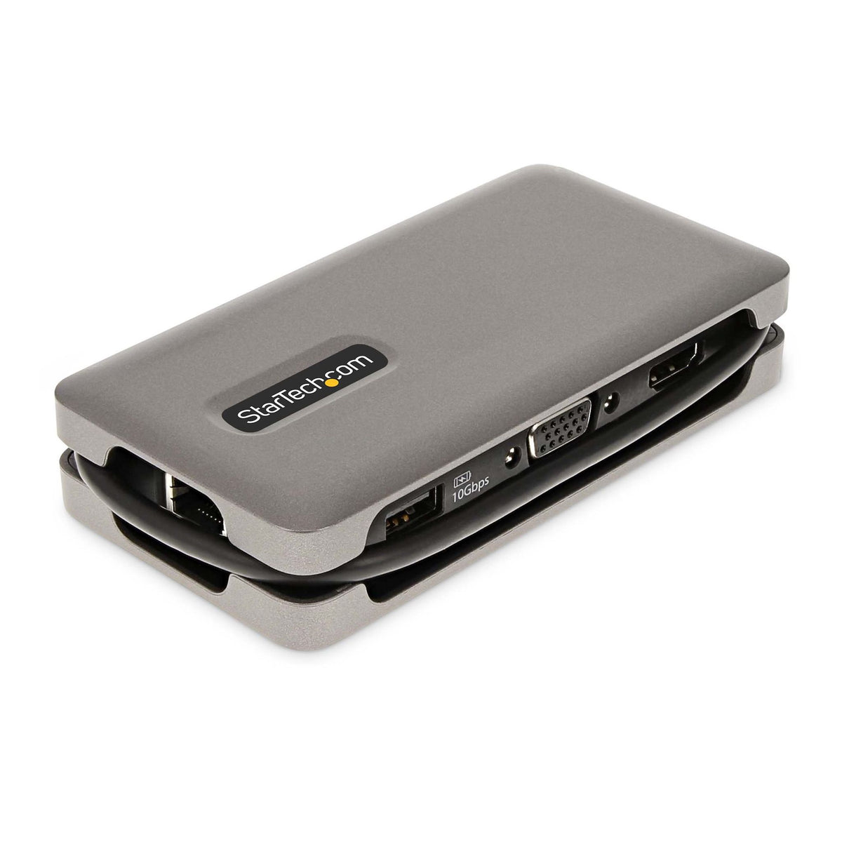 StarTech.com USB-C Multiport Adapter HDMI/VGA 4K 60Hz 3-Port USB Hub 100W PD
