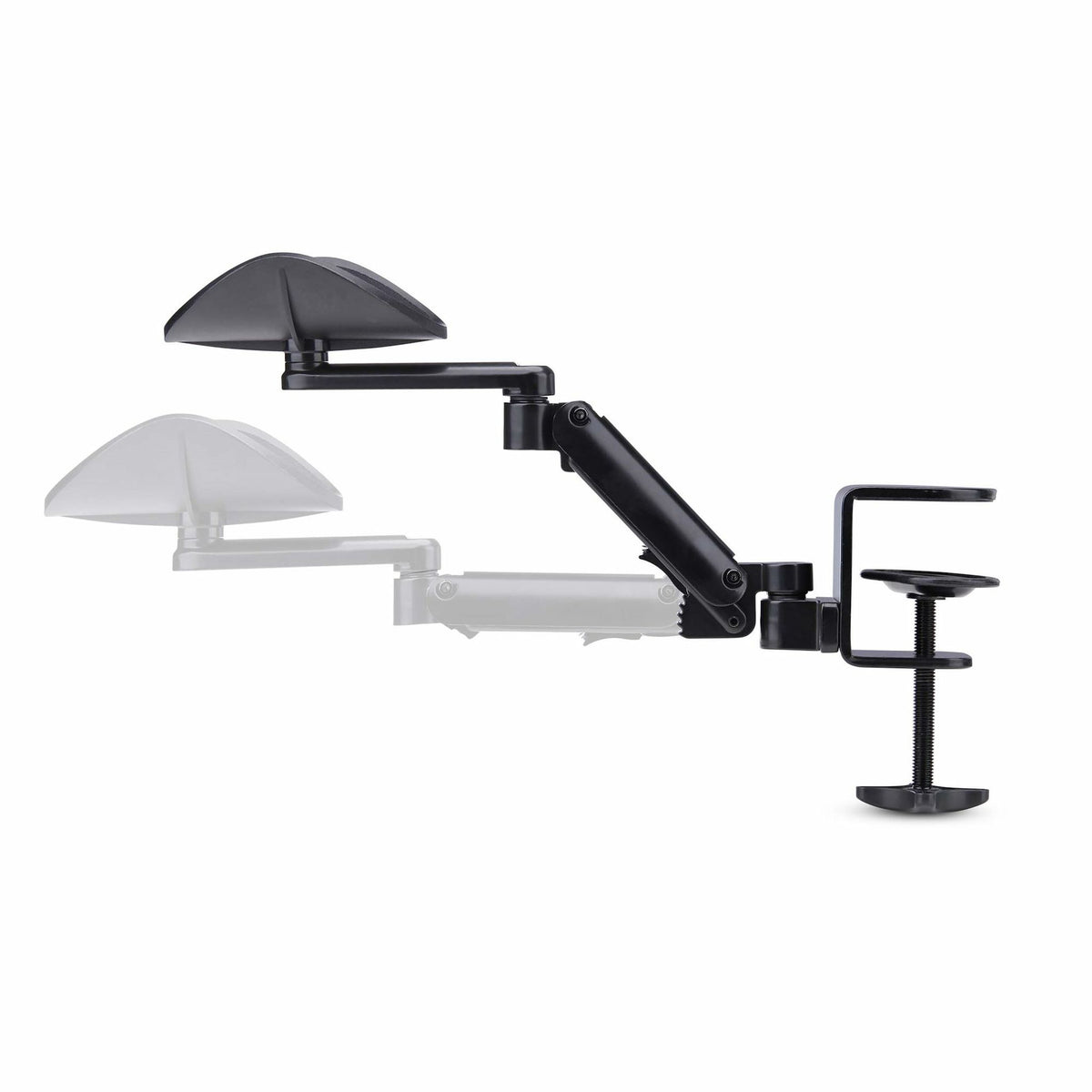 StarTech.com Adjustable Arm Rest 360-Degree Rotation Clamp-On Ergonomic Office