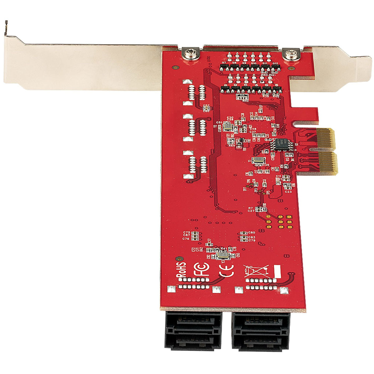 StarTech SATA Controller PCI Express x2 10 Internal SATA Ports PC Mac Linux