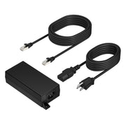 HP Poly PoE++ 65W 2.5G Adapter 3.66m CAT6A Cable Power Cord