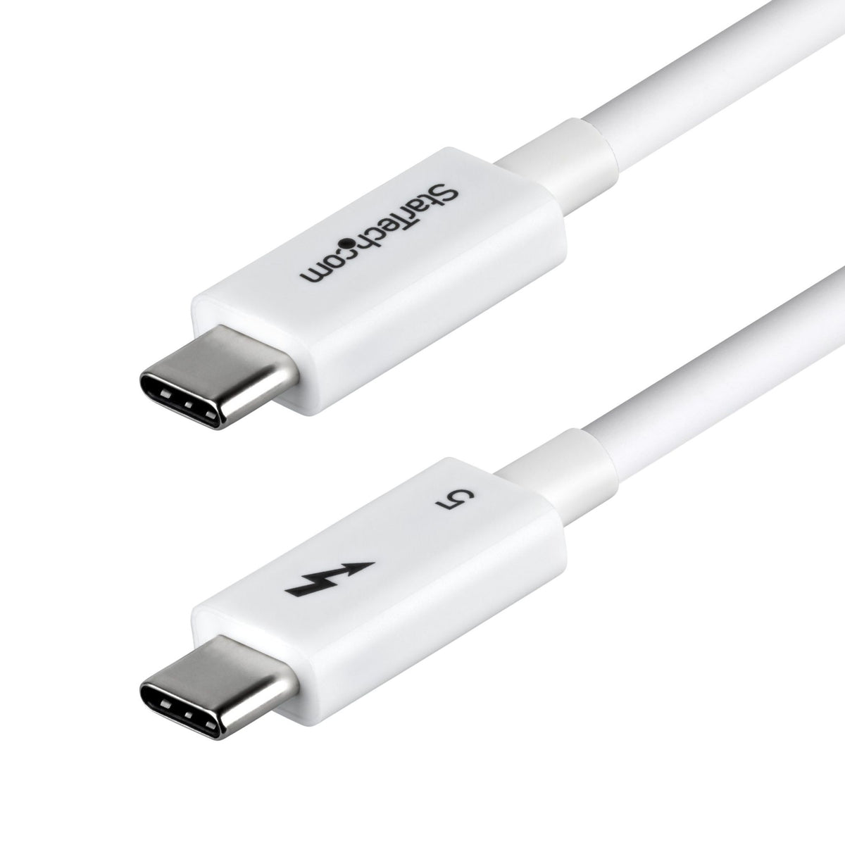 StarTech.com Thunderbolt 5 Cable 1m 80Gbps 240W PD White