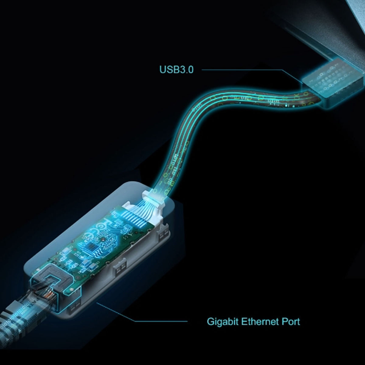 TP-Link UE306 USB 3.0 to Gigabit Ethernet Network Adapter tl:2dba6cd9