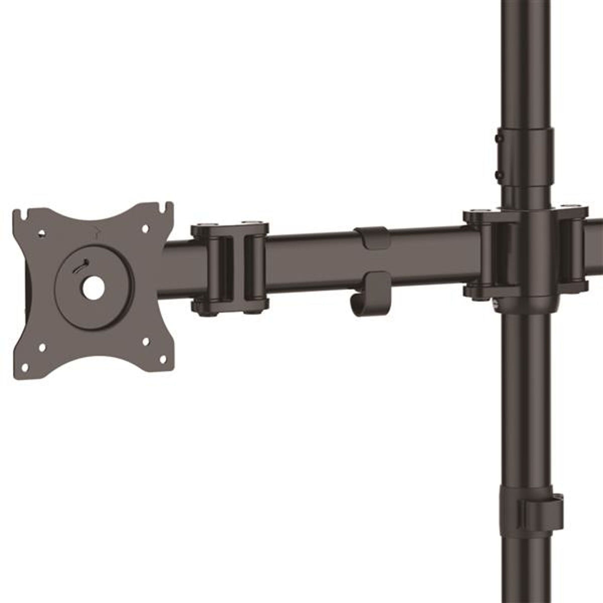 StarTech.com Quad Monitor Stand 27" 8kg VESA Steel Black