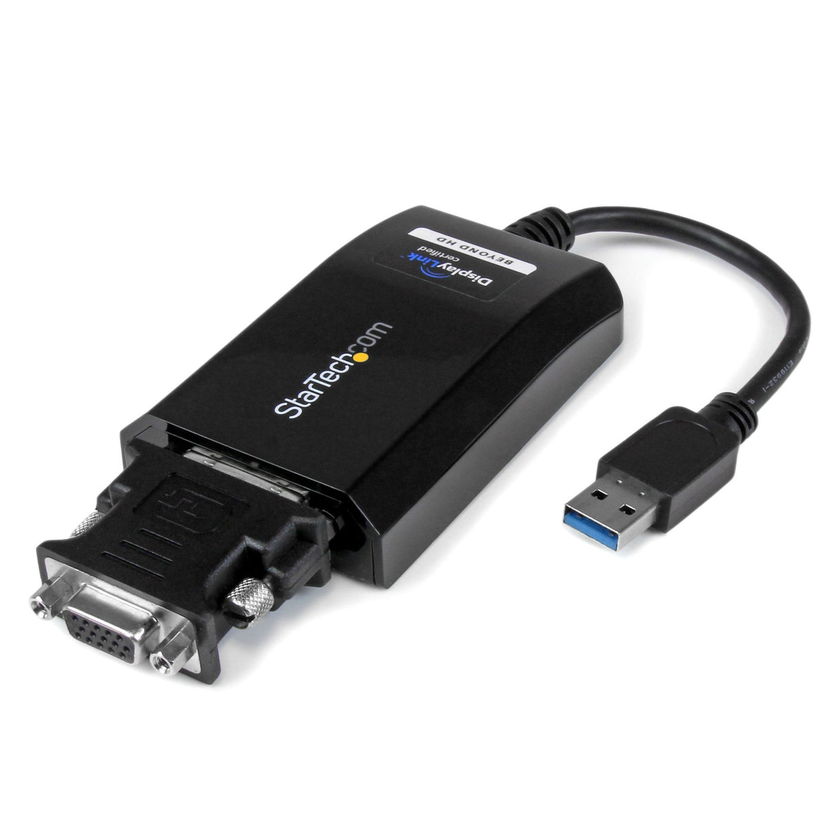 StarTech.com USB 3.0 to DVI External Video Adapter 2048x1152 Black