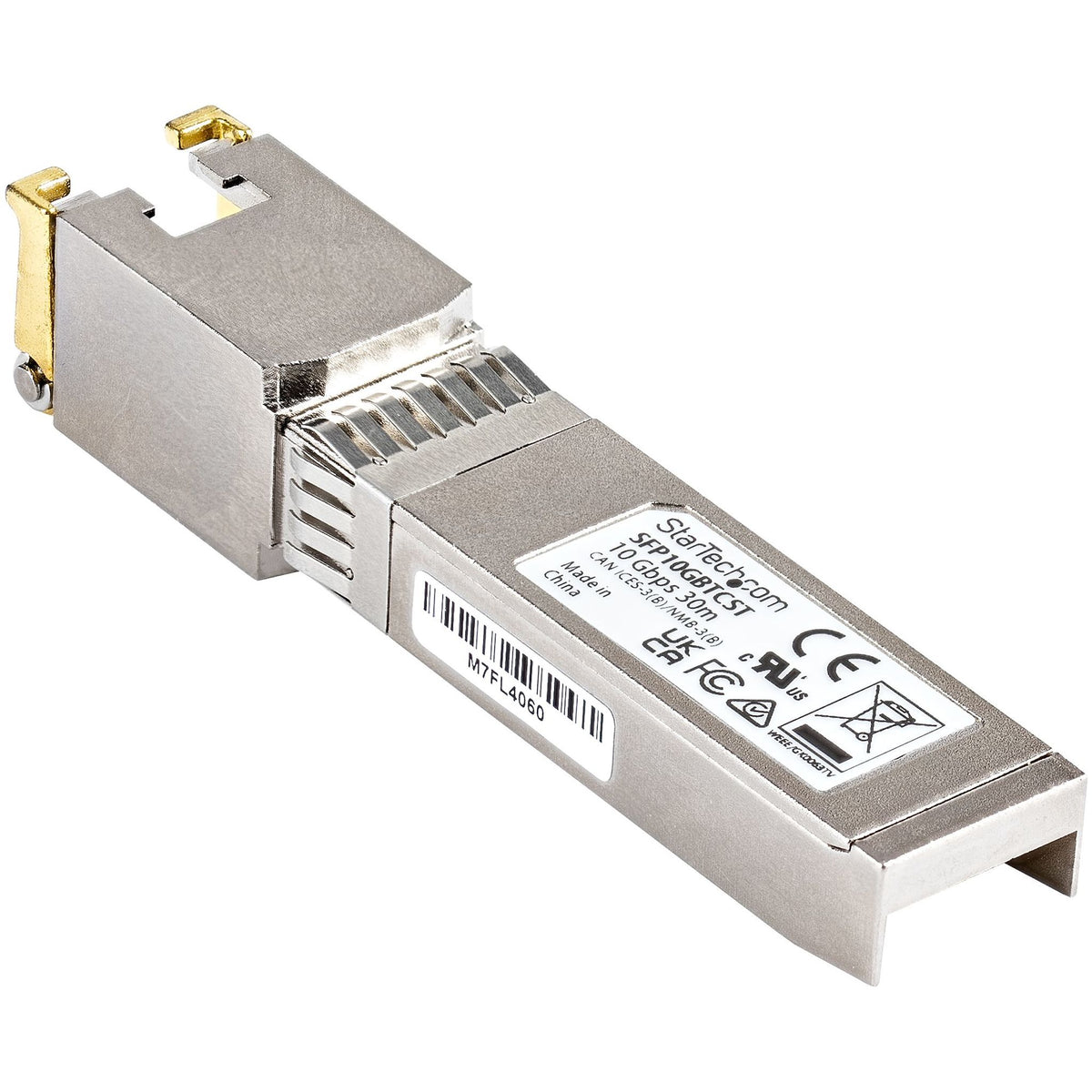 StarTech.com Cisco Compatible SFP+ 10GBASE-T Module 30m RJ-45Connector