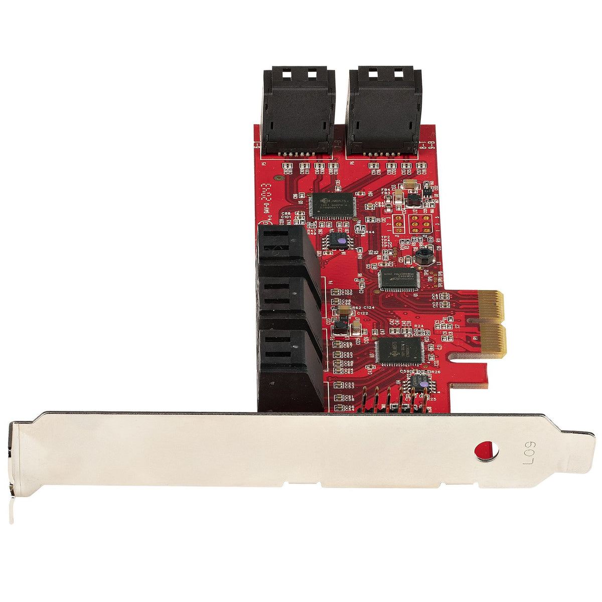 StarTech SATA Controller PCI Express x2 10 Internal SATA Ports PC Mac Linux