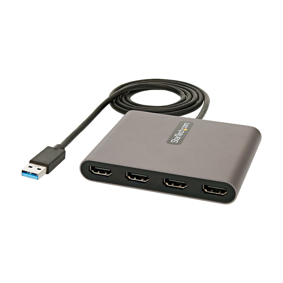 StarTech USB 3.0 to Quad HDMI Adapter 4x Monitor Converter 1m Cable