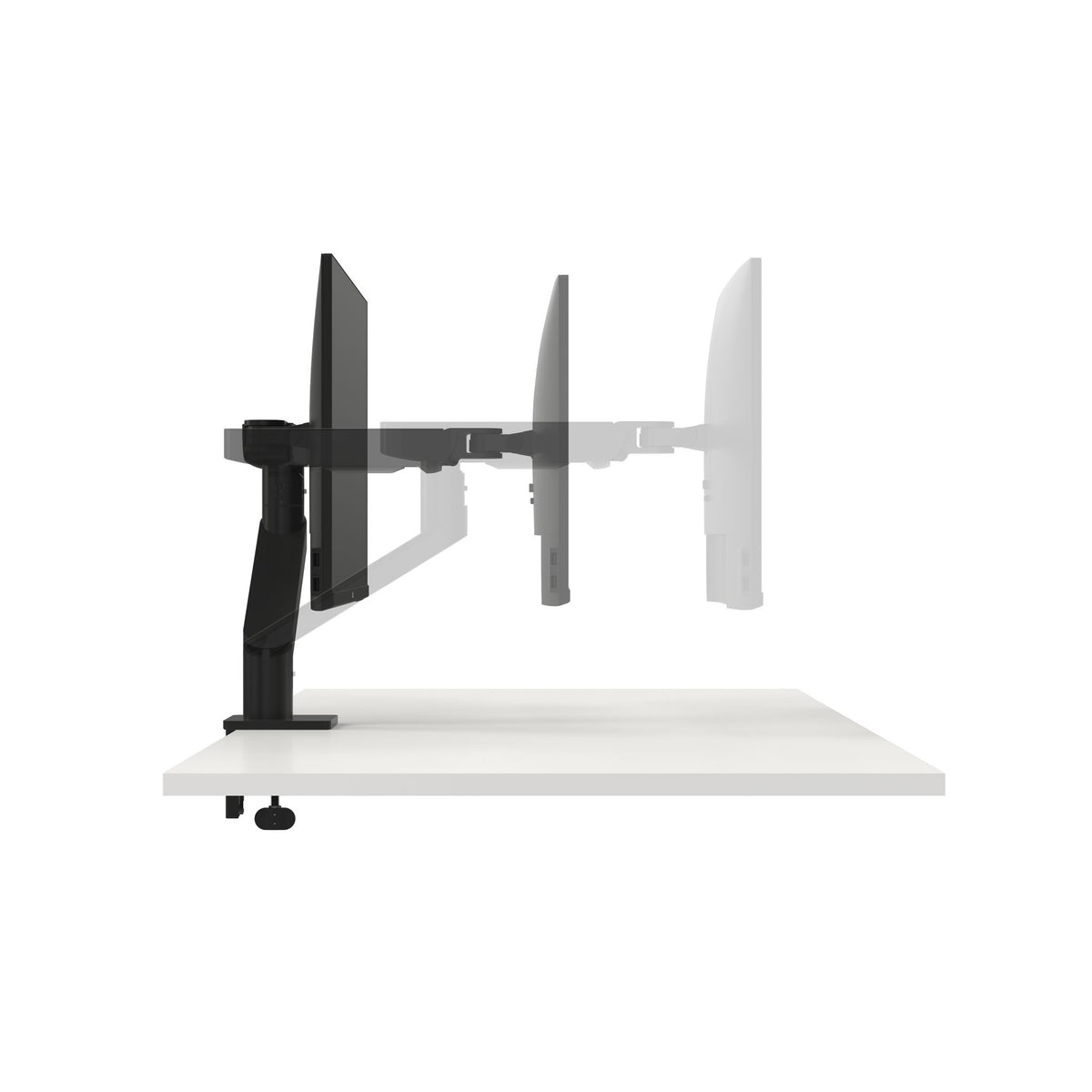 Dell MSA20 Single Monitor Arm 38" 10kg VESA 100x100