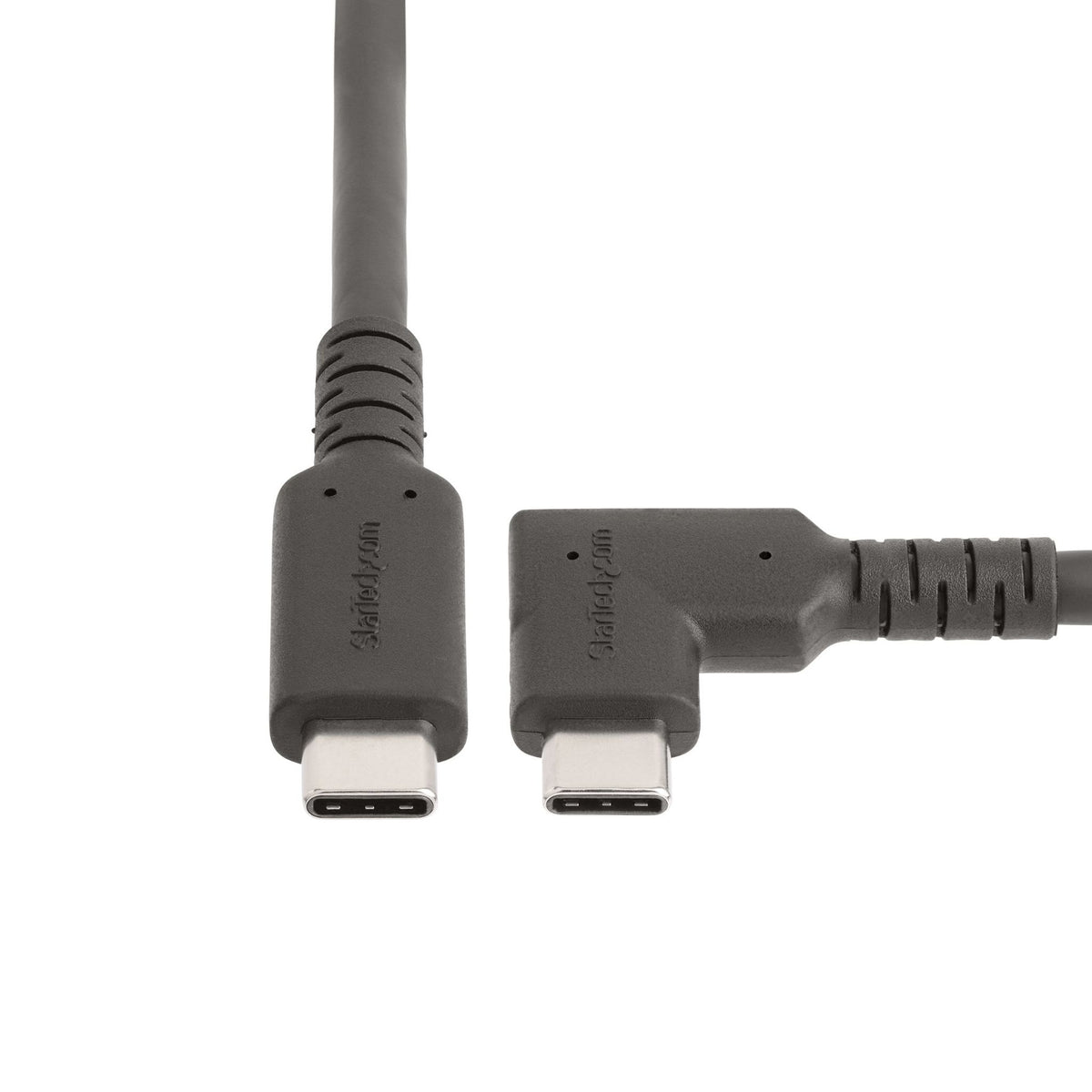 StarTech.com 1m Rugged Right Angle USB-C Cable 10Gbps 4K 60Hz 100W PD